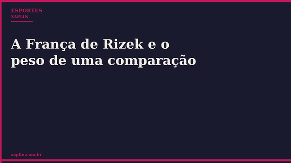 André Rizek compara França ao Brasil e gera polêmica