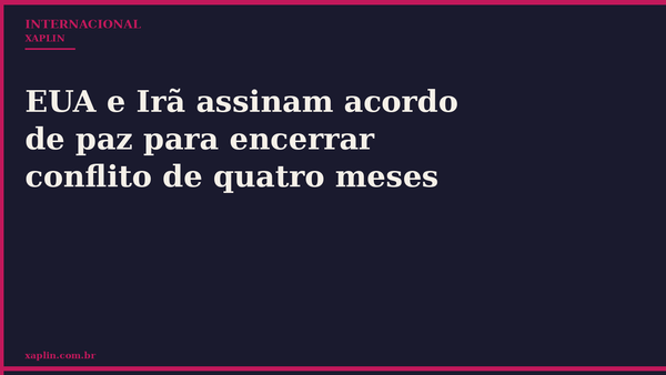 EUA e Irã assinam acordo de paz na Suíça