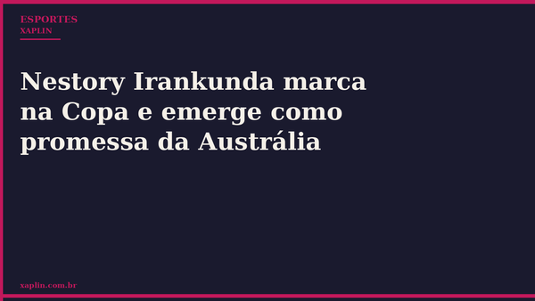 Nestory Irankunda marca na Copa e emerge como promessa da Austrália