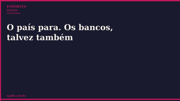 Greve geral paralisa país e afeta sistema bancário