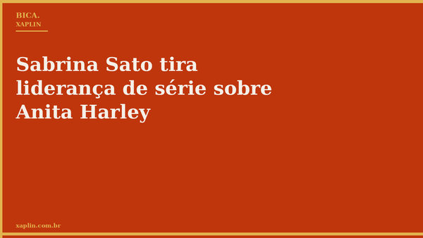 Sabrina Sato tira liderança de série sobre Anita Harley