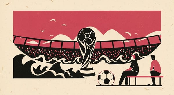 Ilustração editorial: Aos 40 anos, Ochoa fica no banco e vê México vencer na Copa