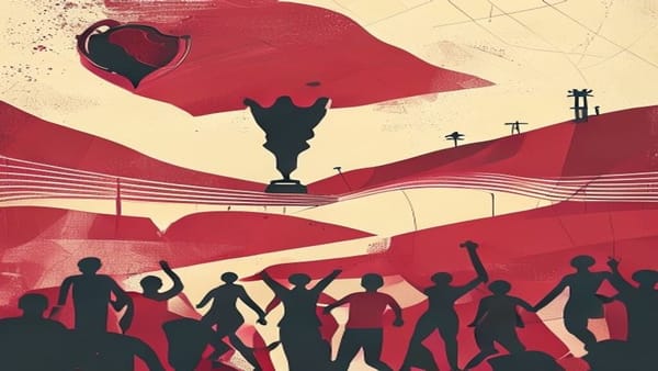 Ilustração editorial: Brasil bate Escócia 3 a 0 e garante vaga nas oitavas da Copa