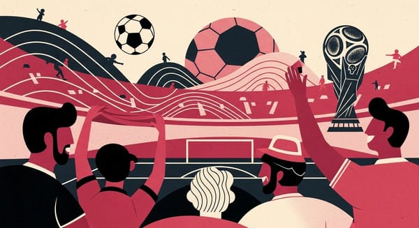 Ilustração editorial: Brasil empata 1 a 1 com Marrocos na estreia da Copa