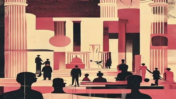 Ilustração editorial: Eleitores indecisos adiam escolha até após debates presidenciais