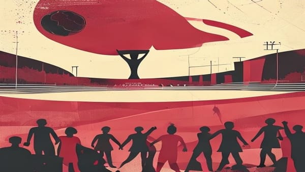 Ilustração editorial: França enfrenta Suécia na Copa Feminina