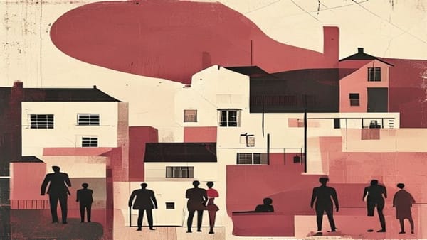 Ilustração editorial: Incêndio destrói dez casas na Vila Andrade, zona sul de SP