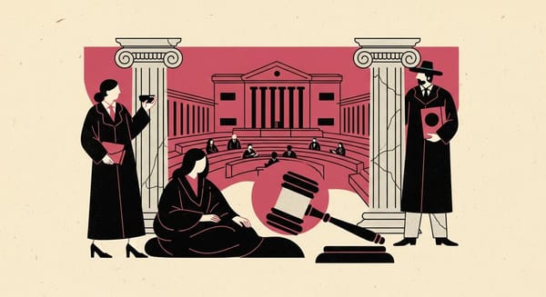 Ilustração editorial: Justiça italiana nega extradição de Carla Zambelli