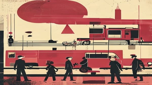 Ilustração editorial: Motoristas de ônibus mantêm greve no Rio até audiência trabalhista