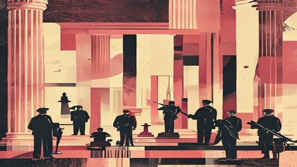 Ilustração editorial: MPRJ prende 3 policiais militares por venda de arma apreendida