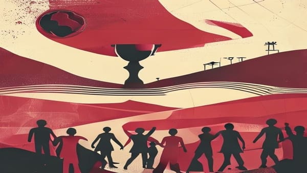 Ilustração editorial: Nova Zelândia empata com Irã na Copa 2026