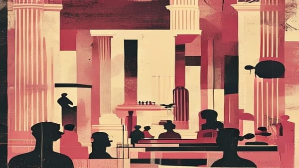 Ilustração editorial: Paulo Serra desiste de candidatura ao governo de SP