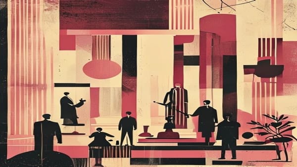 Ilustração editorial: PF investiga relação de Jaques Wagner com caso Banco Master