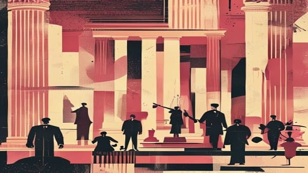 Ilustração editorial: Polícia Federal cumpre mandados contra banco de Edir Macedo