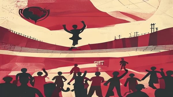 Ilustração editorial: Presidente do Paraguai decreta feriado após classificação às oitavas