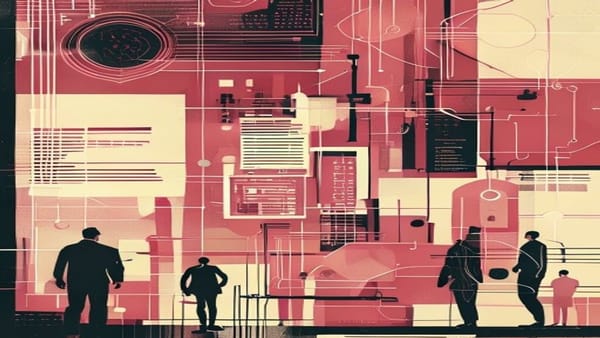 Ilustração editorial: Projetos de data centers orbitais ganham investimentos em trilhões