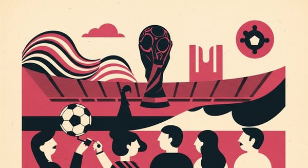Ilustração editorial: Torcedores desistem de ir à Copa do Mundo por restrições de visto