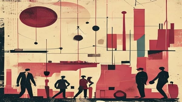 Ilustração editorial: Trabalhador brasileiro relata estagnação na carreira