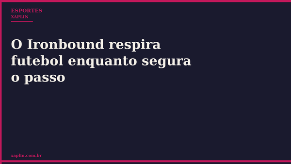 O Ironbound respira futebol enquanto segura o passo