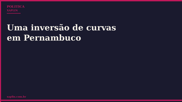 Uma inversão de curvas em Pernambuco