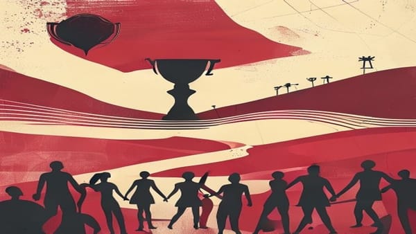 Ilustração editorial: América do Sul avança na Copa 2026; Ásia fica fora das oitavas
