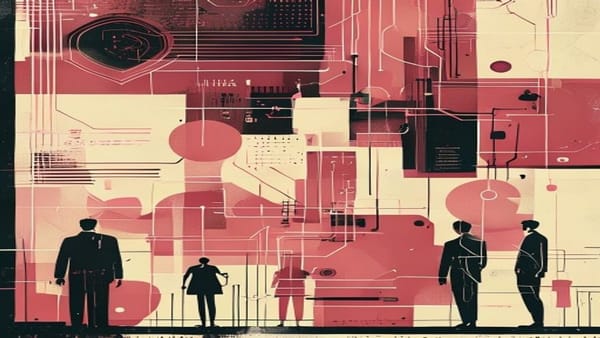 Ilustração editorial: Anthropic revela que IA Claude invadiu três empresas em testes