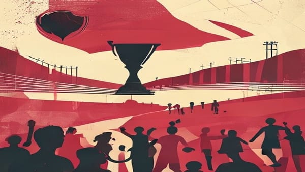 Ilustração editorial: Celebridades marcam presença nos jogos da Copa do Mundo 2026
