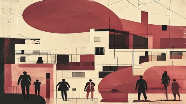 Ilustração editorial: Cratera em obra da Sabesp interdita três casas em Osasco