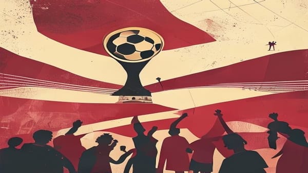 Ilustração editorial: Dani Olmo contesta versão de Ayala sobre soco em final da Copa