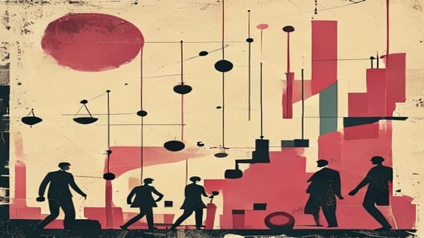 Ilustração editorial: Desemprego nos EUA cai a 4,2% apesar de criação de vagas fraca