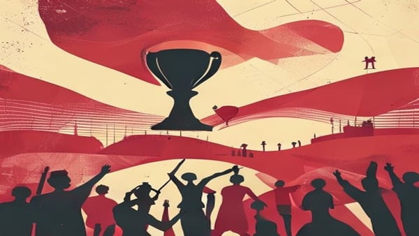 Ilustração editorial: Duas pessoas morrem sufocadas em celebração da classificação do México