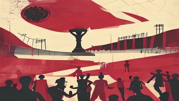 Ilustração editorial: Embolo recebe críticas após expulsão em Suíça x Argentina