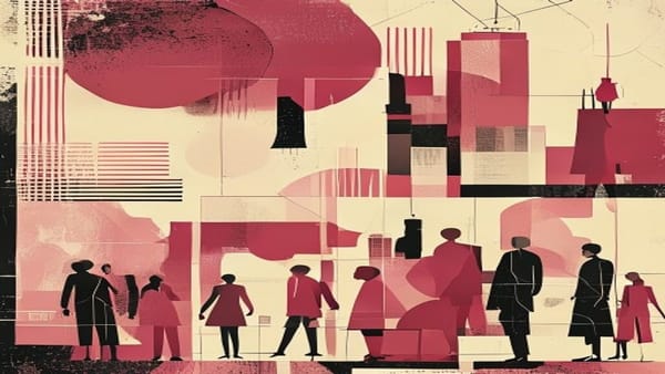 Ilustração editorial: Enchentes de 2024 no RS deslocaram 349 mil pessoas, diz IBGE
