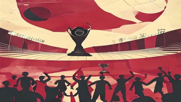 Ilustração editorial: Espanha vence Argentina e conquista bicampeonato mundial