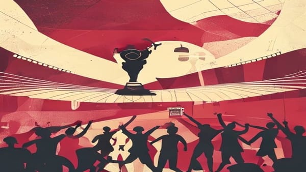 Ilustração editorial: Espanha vence Argentina por 1 a 0 e conquista Copa do Mundo 2026