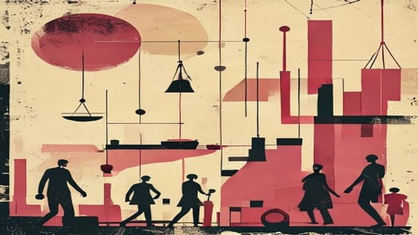 Ilustração editorial: EUA impõem tarifa de 12,5% ao Brasil por uso de trabalho forçado
