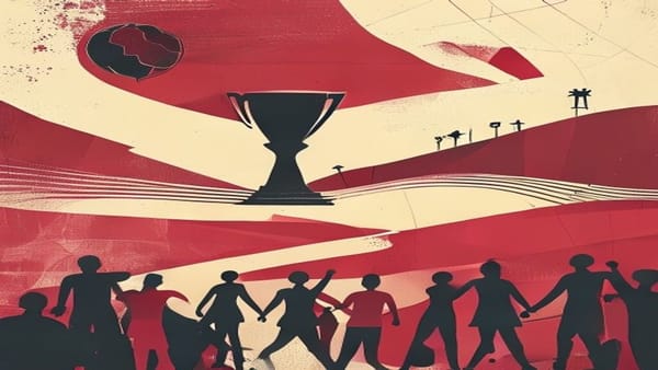 Ilustração editorial: França e Marrocos abrem quartas de final da Copa de 2026