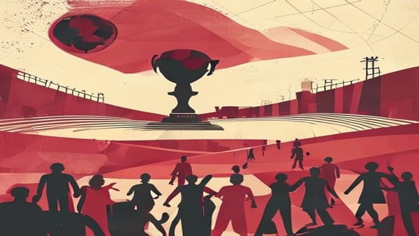 Ilustração editorial: Globo alcançou 142,7 milhões de pessoas na Copa de 2026