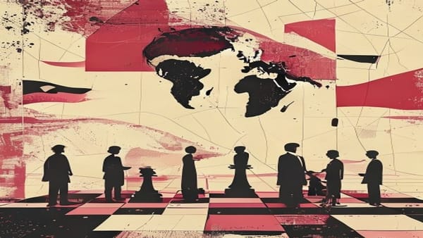 Ilustração editorial: Hamas e EUA anunciam acordo para desarmamento em Gaza