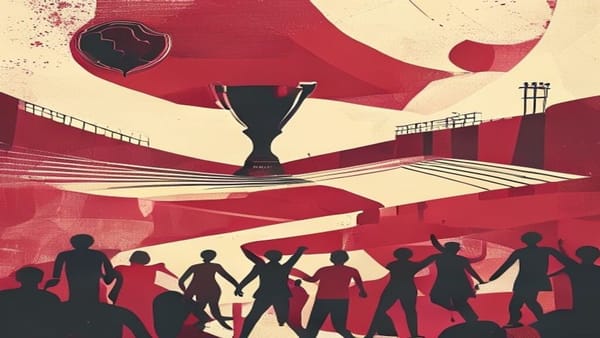 Ilustração editorial: Inglaterra acerta bônus de 15 milhões de libras se vencer Copa 2026