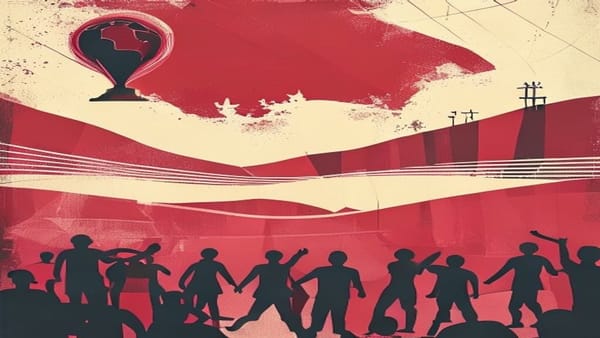 Ilustração editorial: Inglaterra e Argentina disputam vaga na final da Copa 2026