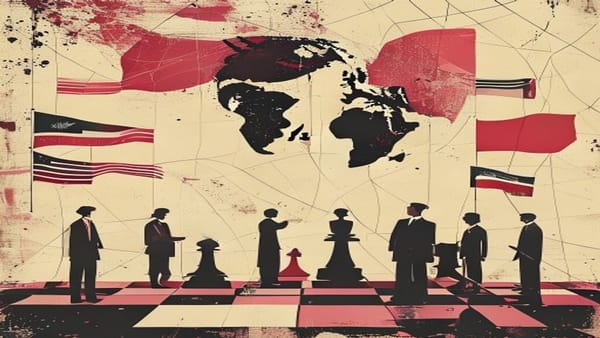 Ilustração editorial: Irã nega ter pedido negociações com EUA após Trump confirmar diálogo