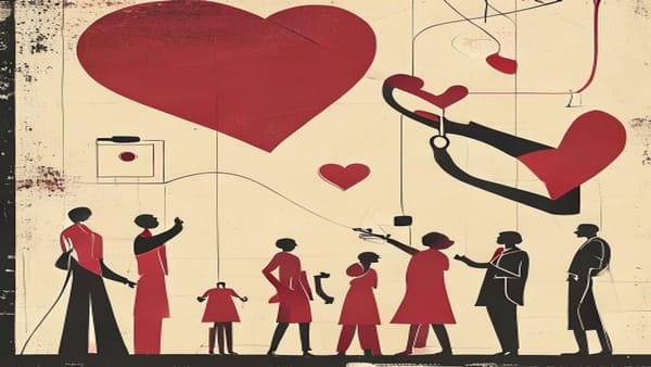 Ilustração editorial: Jovem atingida por galho em Curitiba recebe alta após tratamento