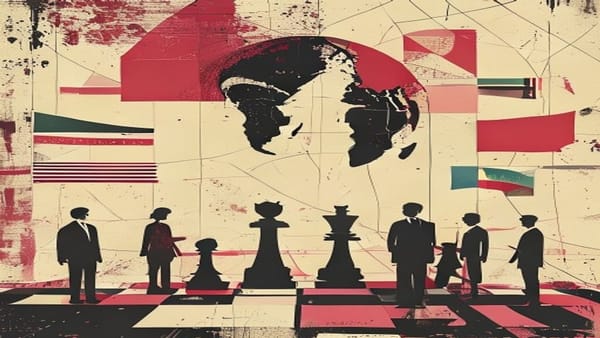 Ilustração editorial: Milei anuncia feriado na Argentina após Copa