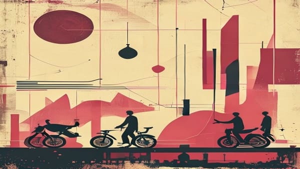 Ilustração editorial: Move Brasil inicia financiamento de motos e bicicletas elétricas