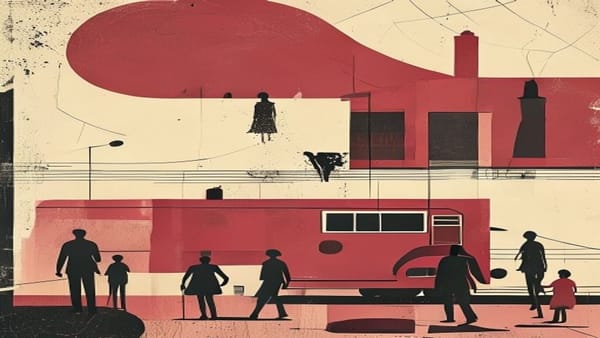 Ilustração editorial: Ônibus com romeiros tomba no Ceará e deixa dois mortos