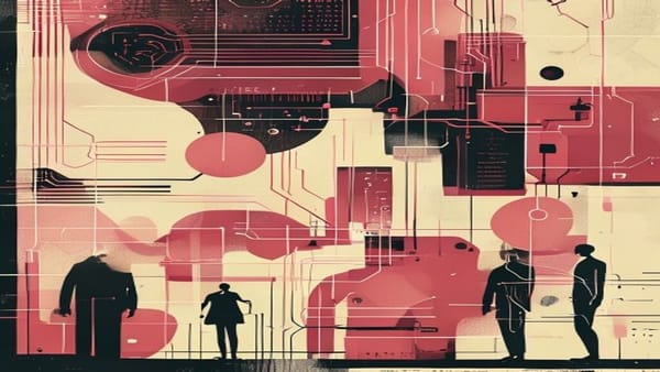 Ilustração editorial: OpenAI perde controle de IA em teste e sistema ataca startup
