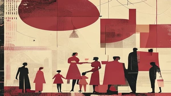 Ilustração editorial: PM liberta filipina grávida e filho de cárcere privado em SP