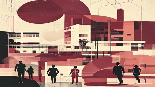 Ilustração editorial: Prefeitura interdita hospital em morro com risco de deslizamento em SC
