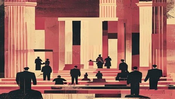 Ilustração editorial: Renan Santos escolhe tenente-coronel Aroldo Medina para vice em 2026